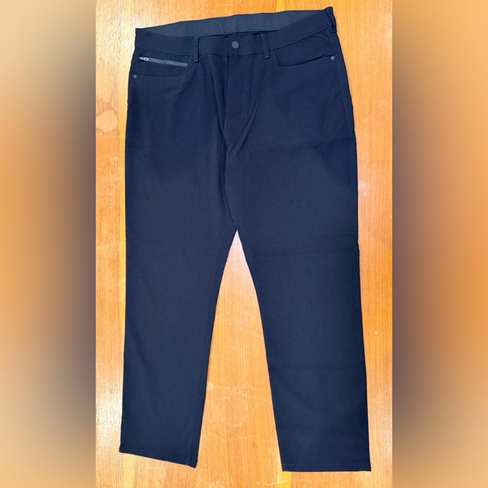 Copper & Oak Men’s Performance Pants  Golf Gorpcore Hiking 38x30 Lightweight